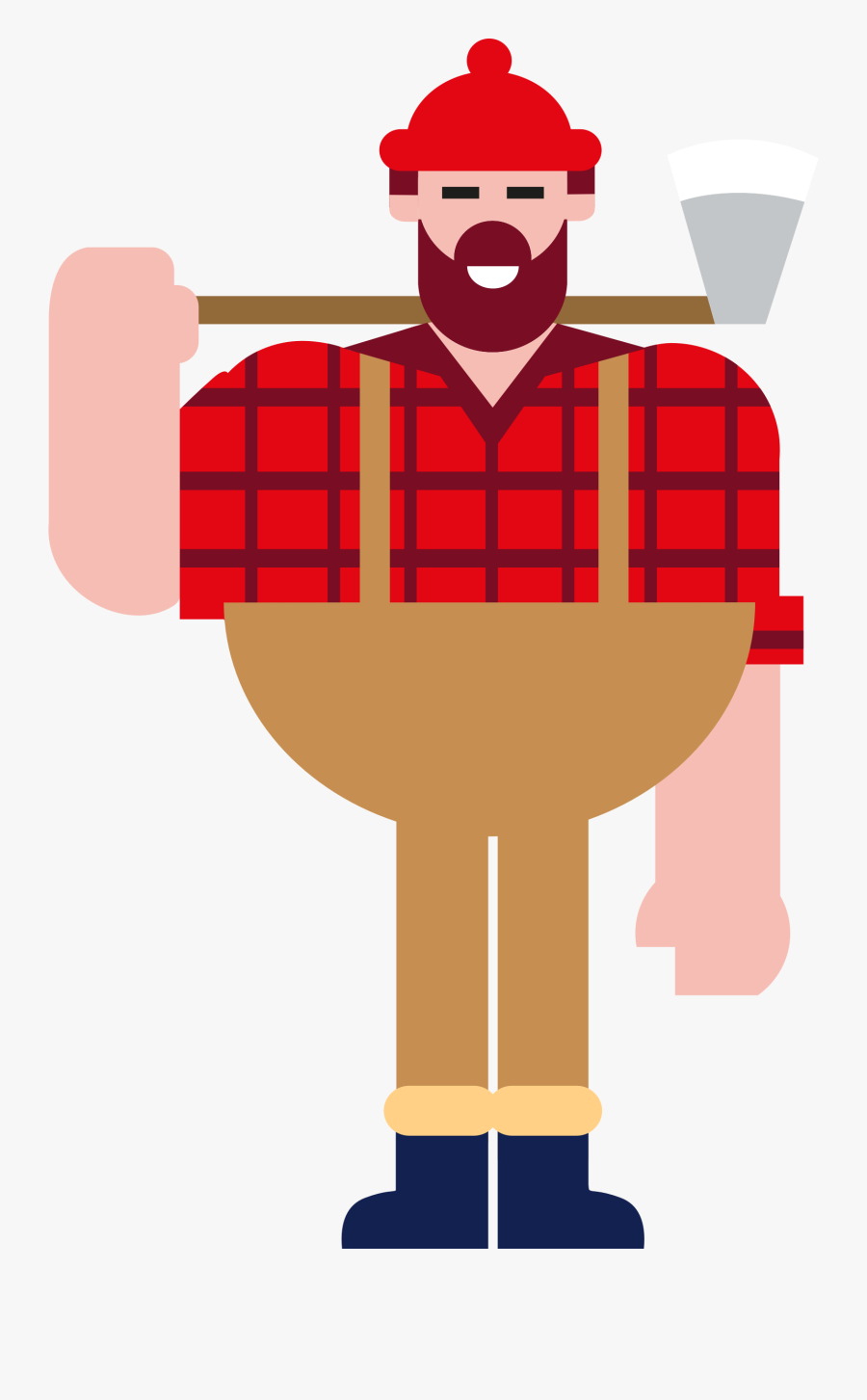 Svg Freeuse Library Big Image Png - Lumberjack Clipart, Transparent Clipart