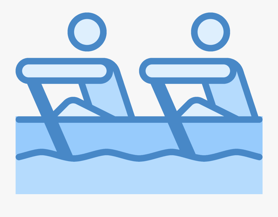 Row Boat Icon, Transparent Clipart