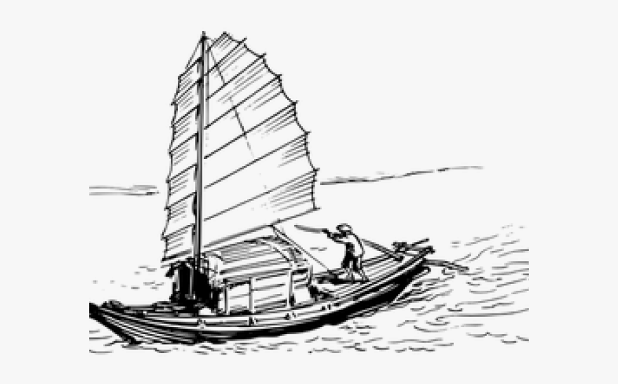 Row Boat Clipart Sampan - لا يمكننا توجيه الرياح, Transparent Clipart