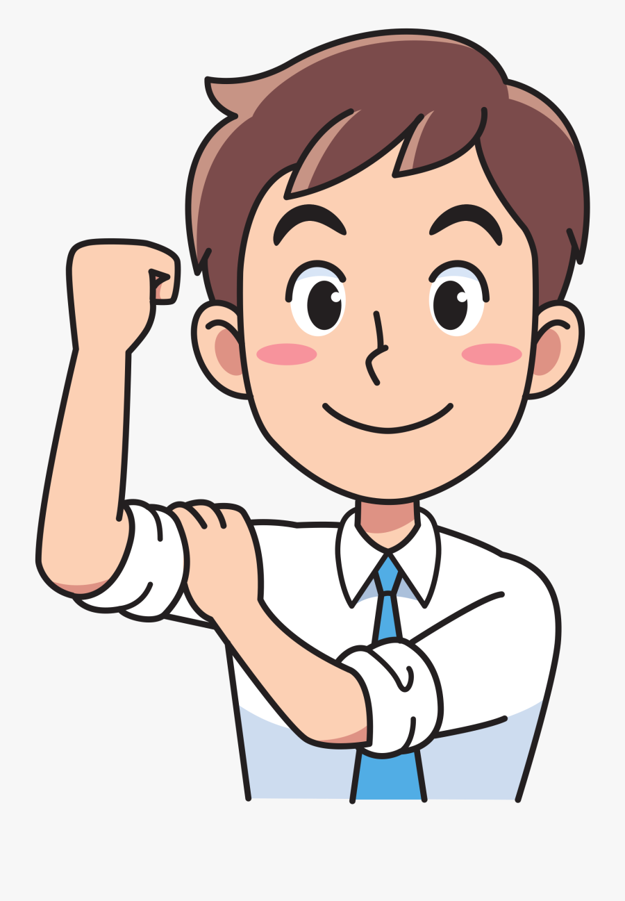 Business Man - Strong - Strong Person Clipart, Transparent Clipart