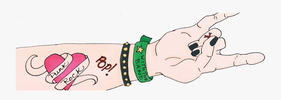 Punk Thank You, Transparent Clipart