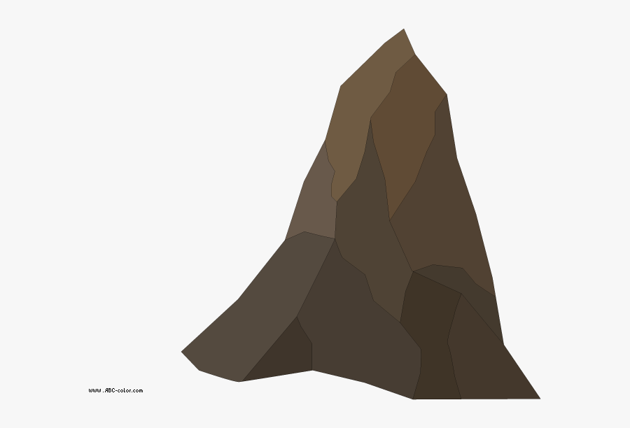 Rock Clipart Transparent Background - Скала Рисунок Для Детей, Transparent Clipart