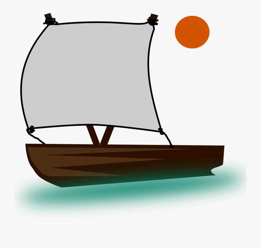 Clipart - Pinisi-boat - Boat Clipart Png Gif, Transparent Clipart