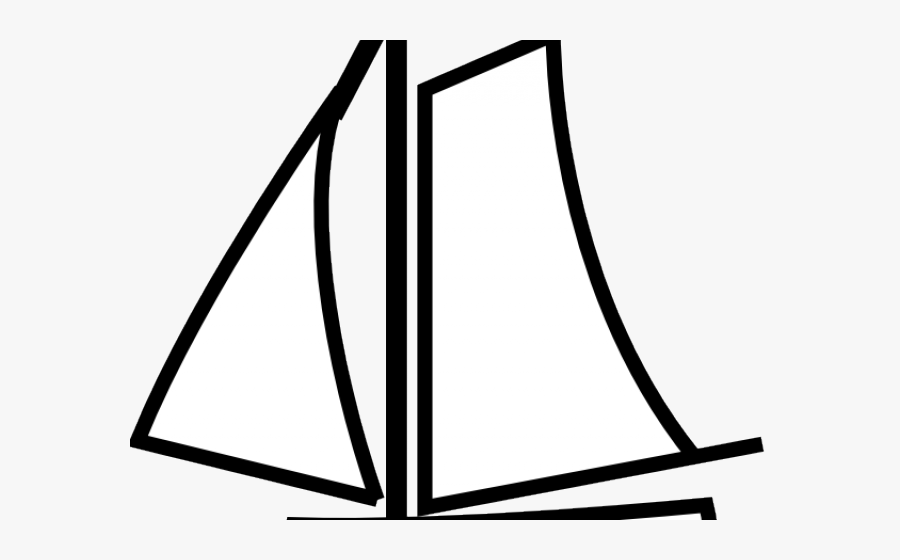 Row Boat Clipart Line Art - Sailing Boat Clip Art, Transparent Clipart