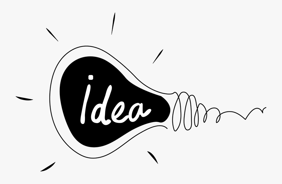 Transparent Man Thinking Png - Creative Ideas Line Art, Transparent Clipart