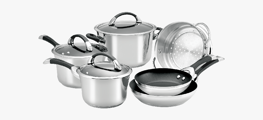 Pots And Pans Png, Transparent Clipart