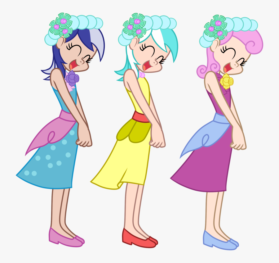 Bridesmaid Clip Art - Mlp Canterlot Wedding Human, Transparent Clipart