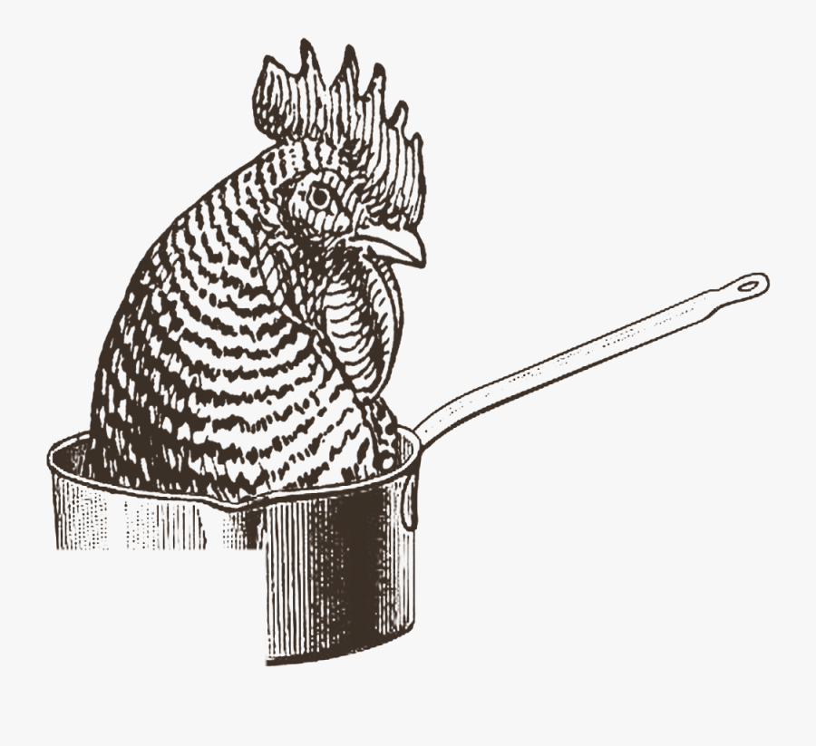 Chicken In A Pot Clip Art, Transparent Clipart