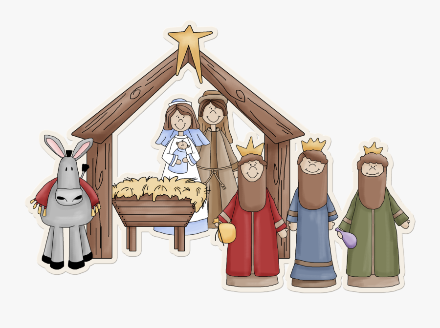 Arana Christmas Clip - Belén De Navidad Png, Transparent Clipart