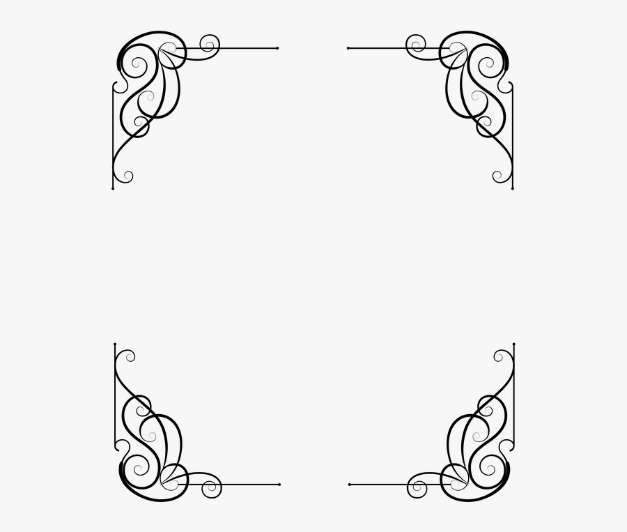 Line Border Design 18, Buy Clip Art - Border Deco, Transparent Clipart