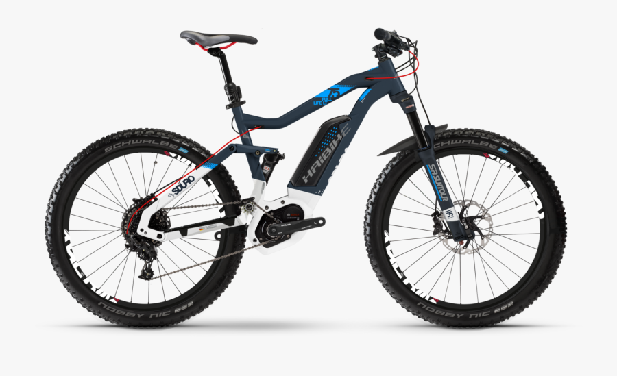 Electric Mountain Bike - Haibike Allmtn 7.0 2017, Transparent Clipart