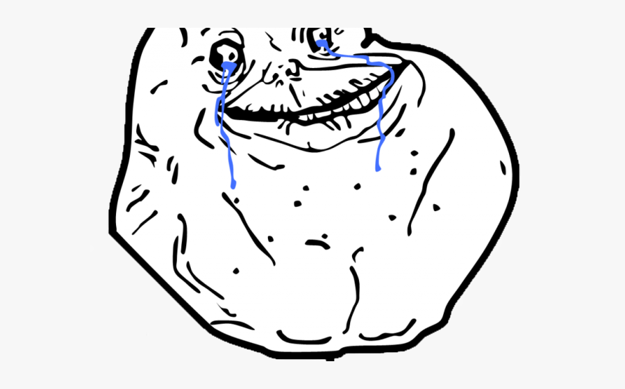 Forever Alo - Meme Face No Background, Transparent Clipart