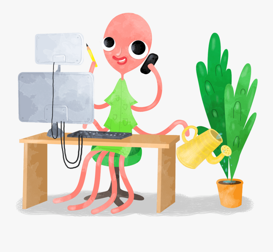 Planswell For Employers Financial - Cartoon, Transparent Clipart