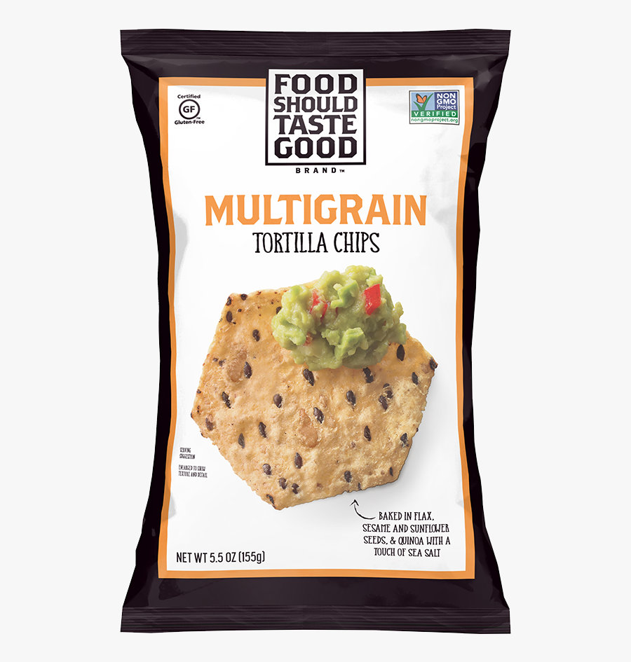 Transparent Nacho Chips Clipart - Food Should Taste Good Multigrain Chips, Transparent Clipart