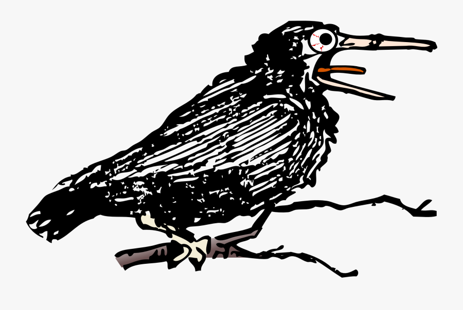 Krähe Krächzt, Transparent Clipart