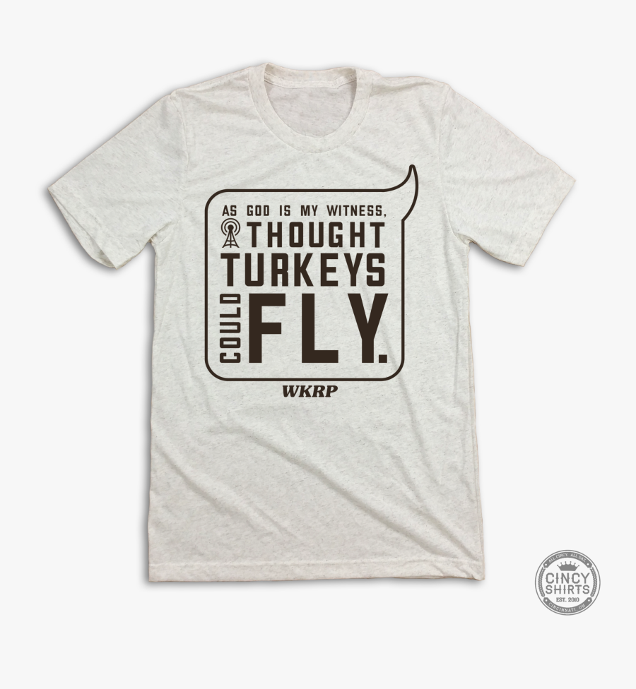 "i Thought Turkeys Could Fly - Active Shirt, Transparent Clipart