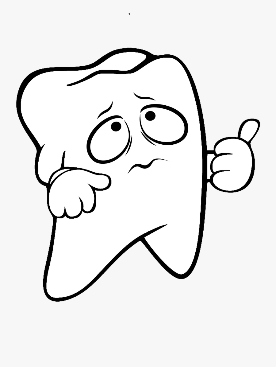 Pain Tooth Clipart Free Picture - Dentist, Transparent Clipart