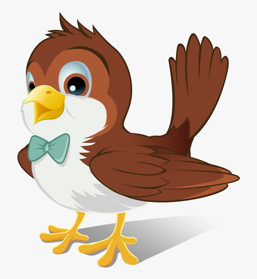 Sparrow Clipart, Transparent Clipart