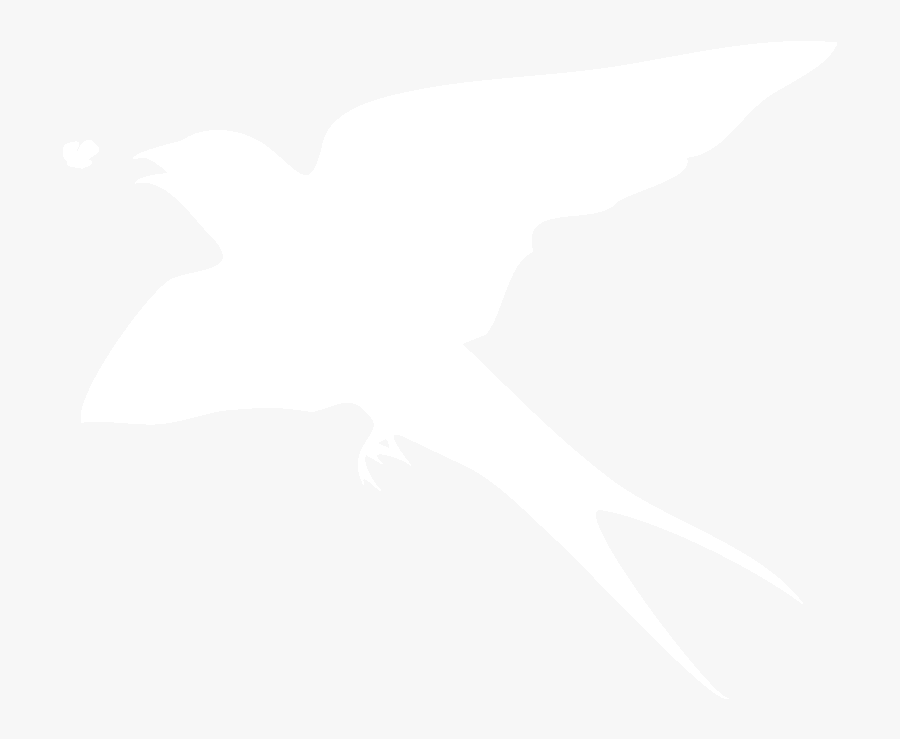 Swallow Png White, Transparent Clipart