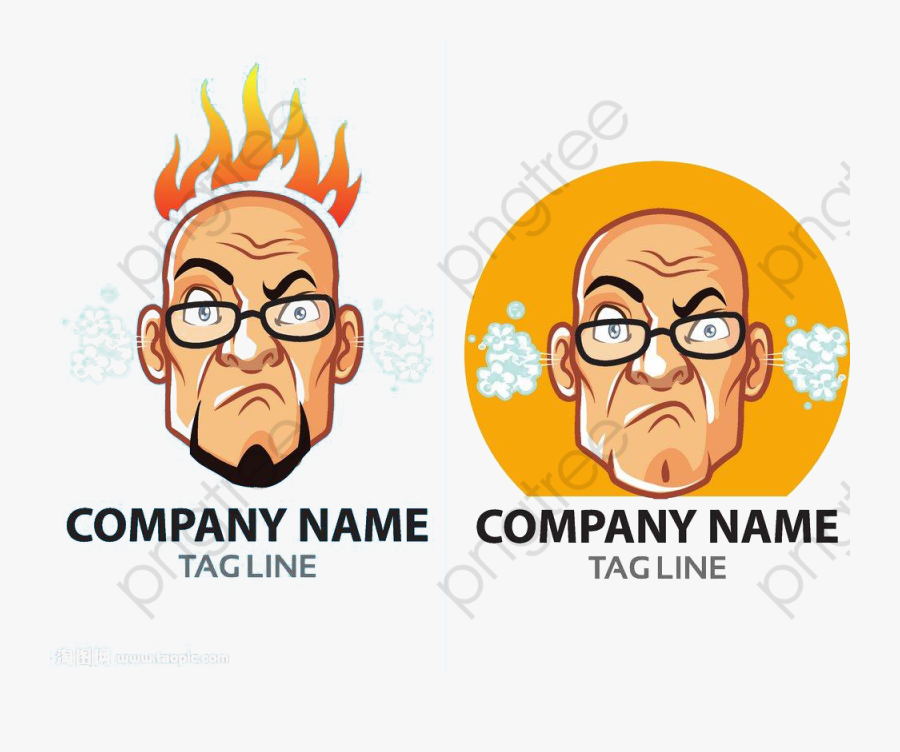 Old Man Clipart Lonely - Bald Guy Illustration, Transparent Clipart
