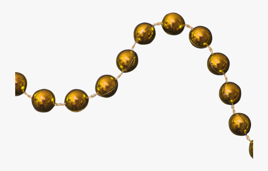 Light Clipart Gold String - Gold Bead Png, Transparent Clipart