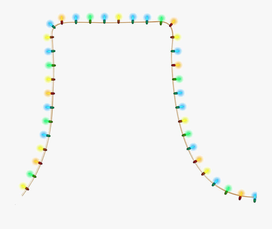 Christmas Lights Transparent Clipart Picture Png, Transparent Clipart