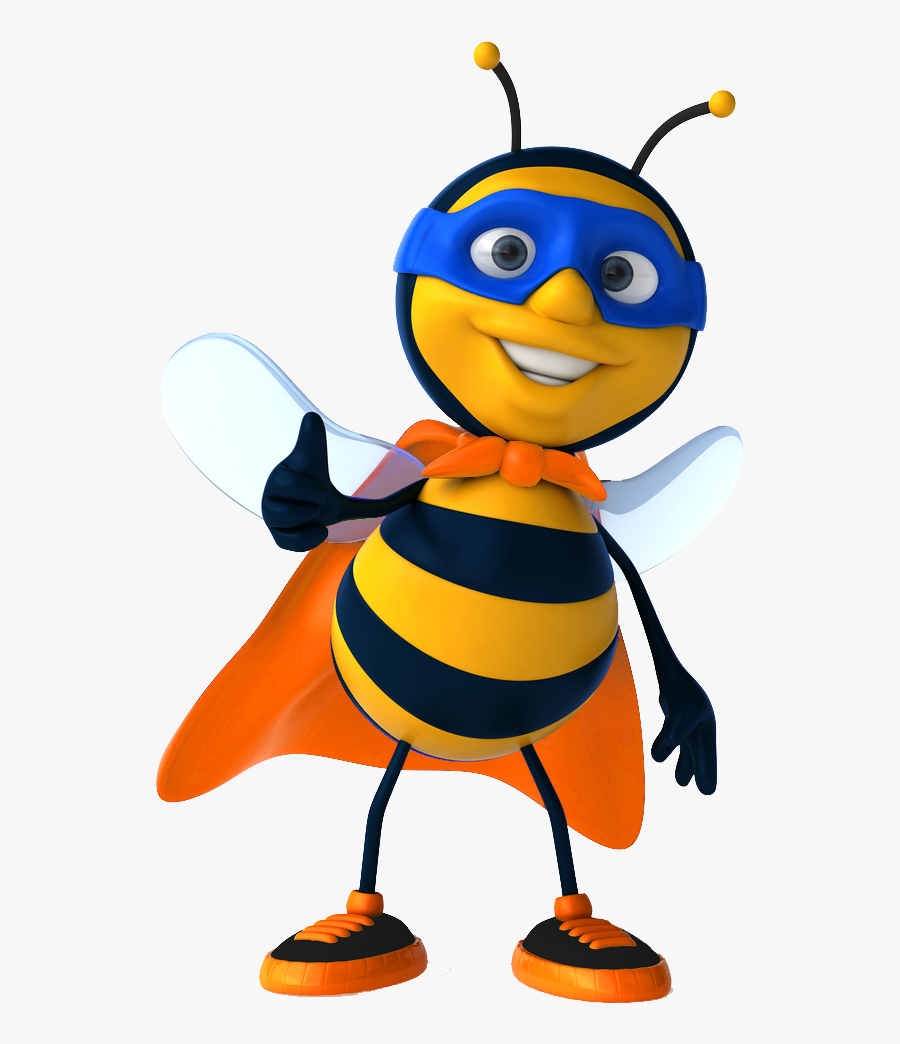 Hornet Clipart Franklin - Bee With Hard Hat, Transparent Clipart
