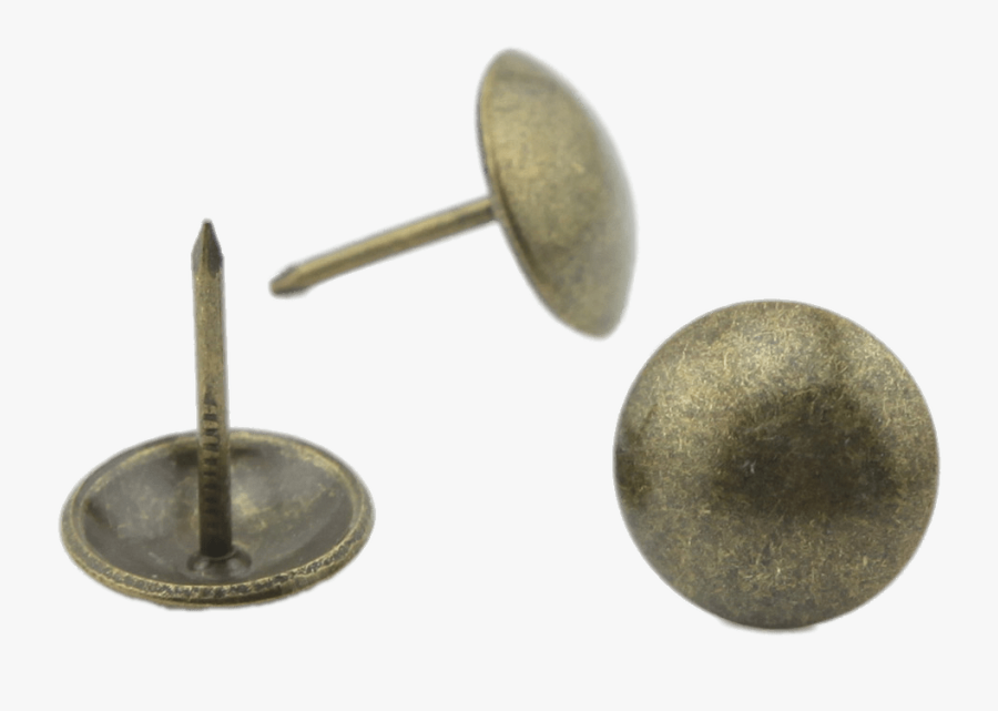 Round Push Pin - Metal Push Pin Png, Transparent Clipart