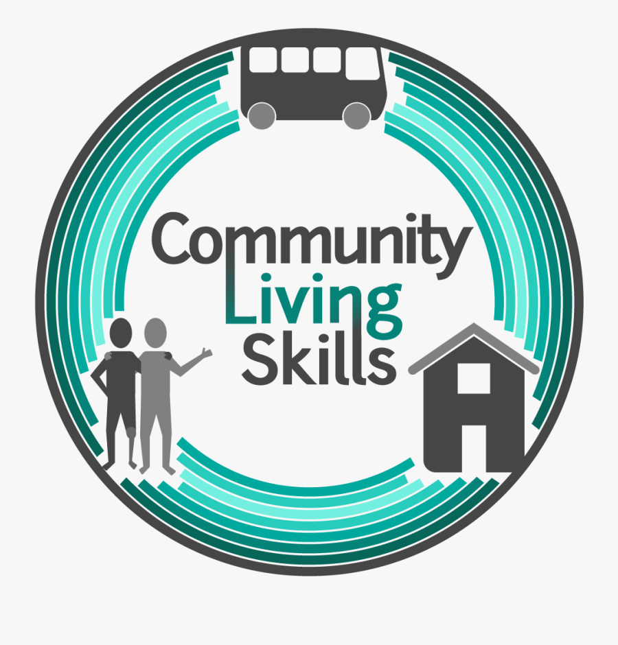 Community Living Skills Logo - Community Living Clipart, Transparent Clipart