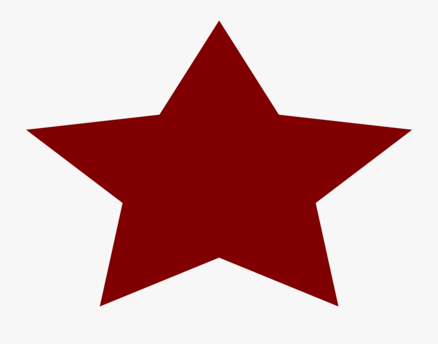 Join Us - Dark Red Star Transparent, Transparent Clipart