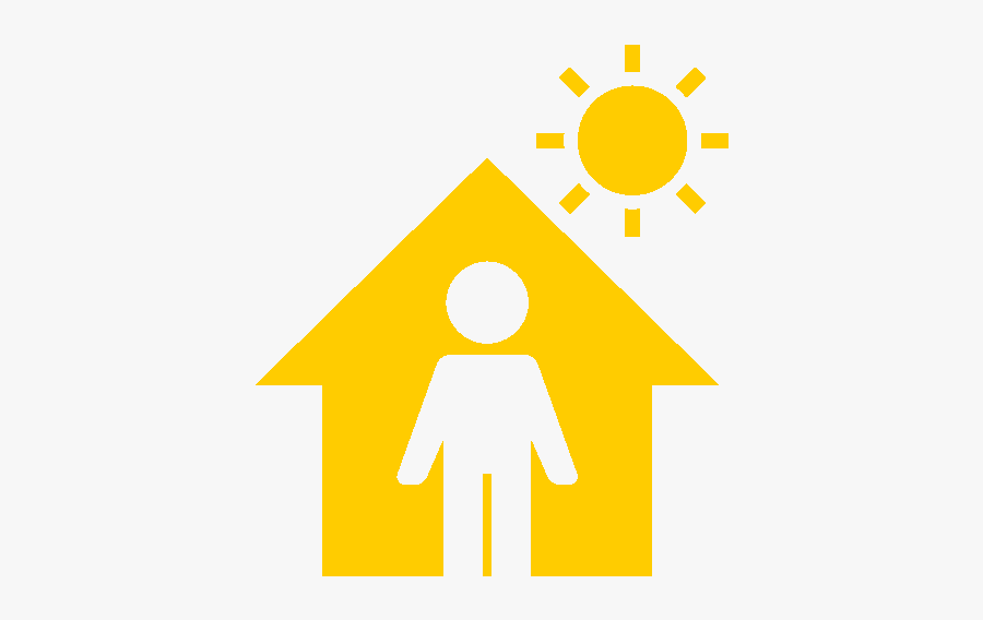 Volunteering Clipart Homeless Shelter - Kids Shelter Icon, Transparent Clipart