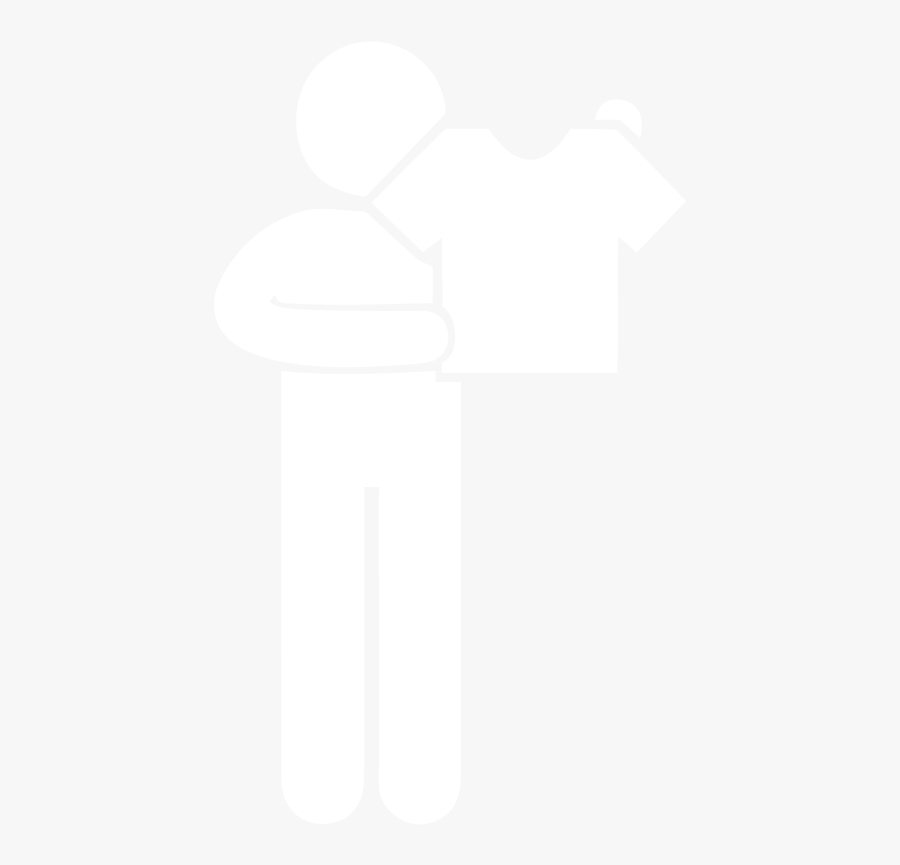 A Graphical Icon Of A Person Choosing A Shirt Signifying - Activities Of Daily Living Icon, Transparent Clipart