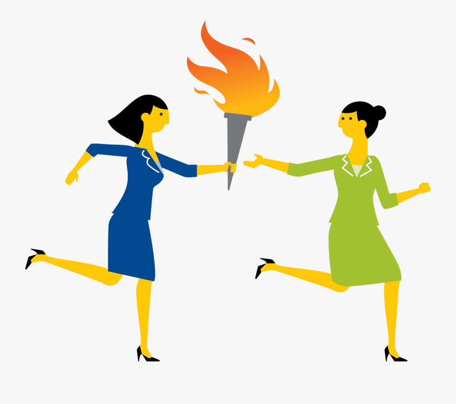Sports Torch Clipart - Passing The Torch Meme, Transparent Clipart