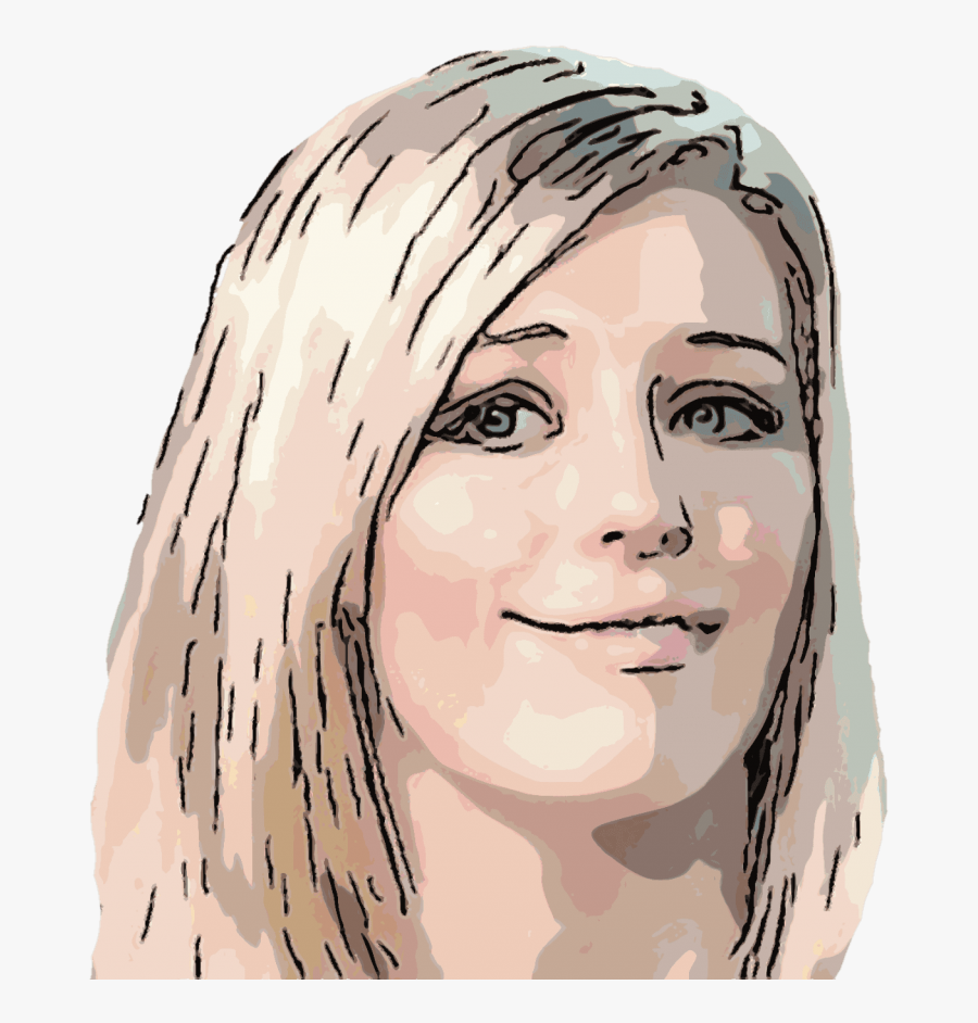 Clip Art Hazel Jones Woman With - Illustration, Transparent Clipart