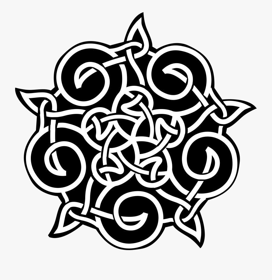 5 Point Celtic Knot, Transparent Clipart