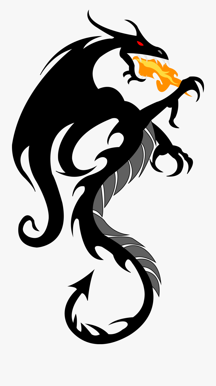 Clipart Dragon Celtic Dragon Clipart Dragon Celtic - Dragon Tattoos, Transparent Clipart