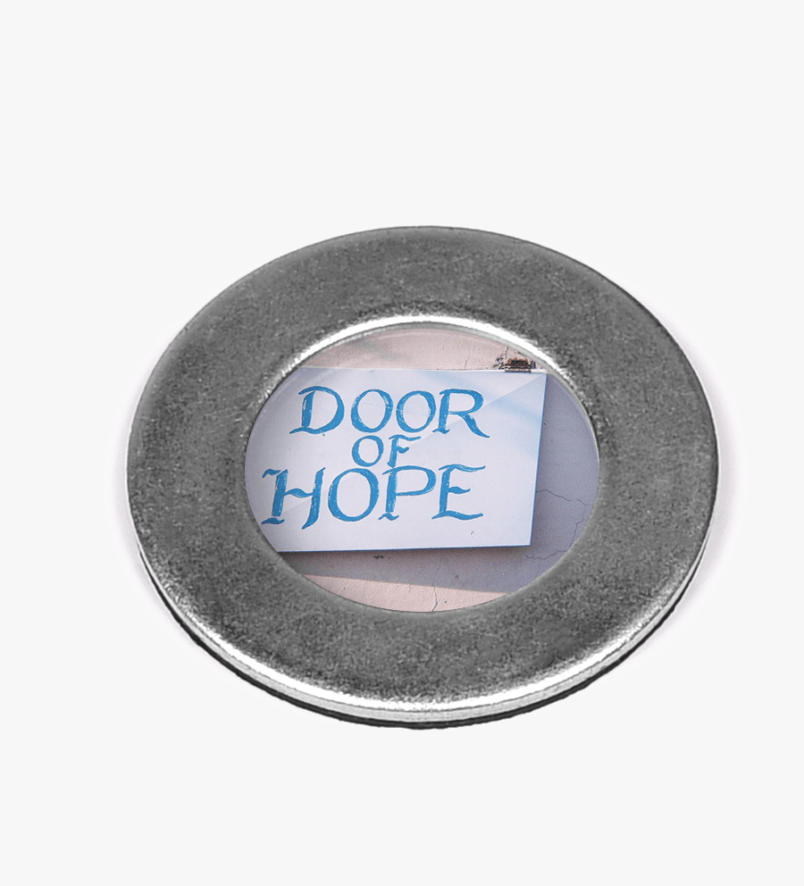 Fridge Magnet Door Of Hope - Circle, Transparent Clipart