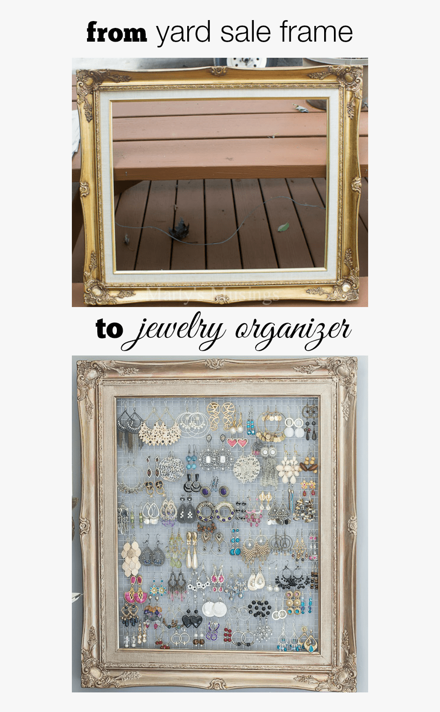Transparent Jewelry Display Clipart - Frame With Chicken Wire For Earrings, Transparent Clipart
