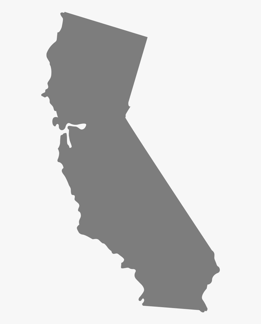 California State Silhouette Png, Transparent Clipart