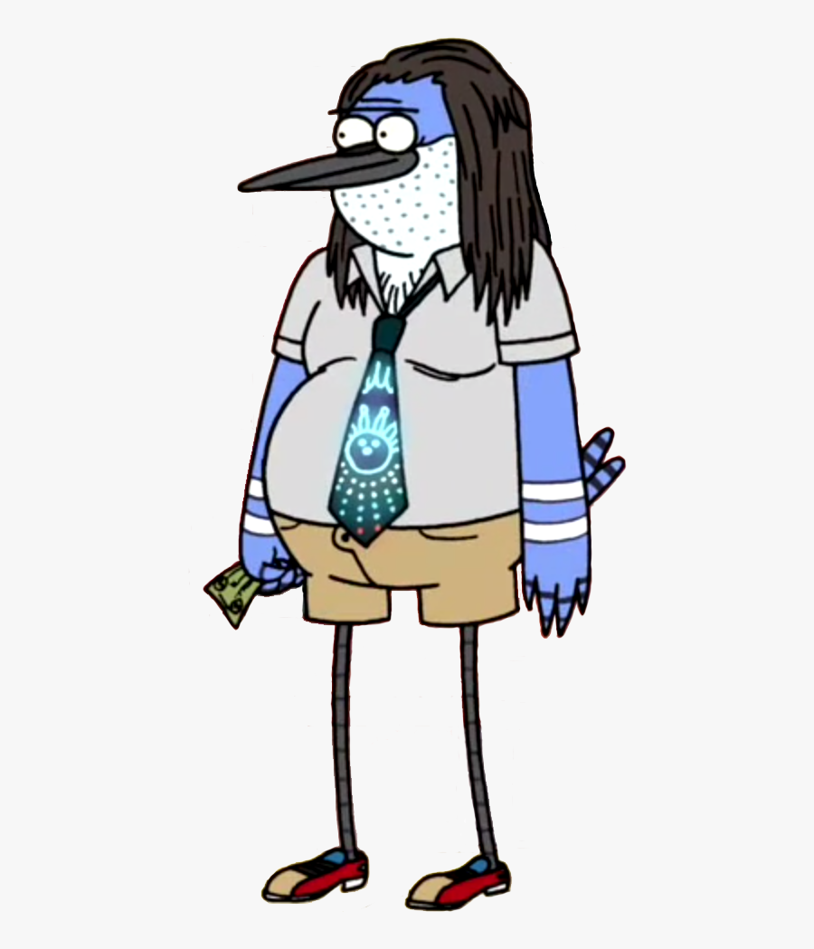 Regular Show Mordecai"s Uncle - Mordecai's Uncle, Transparent Clipart
