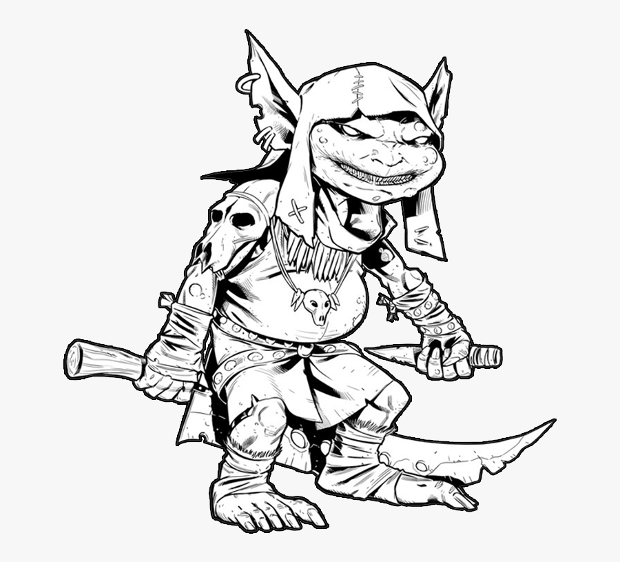 Gavel Drawing Jury Trial For Free Download - Dnd Goblin Sketch, Transparent Clipart