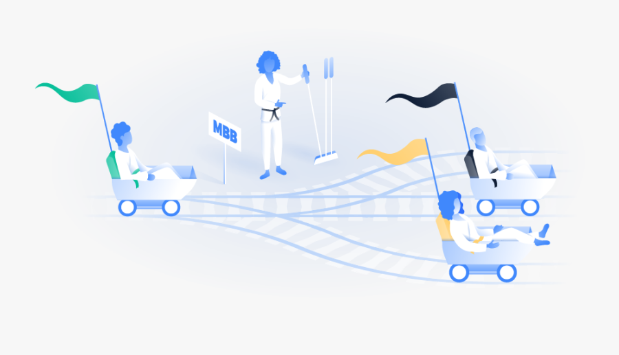 Lean Six Sigma Illustration, Transparent Clipart