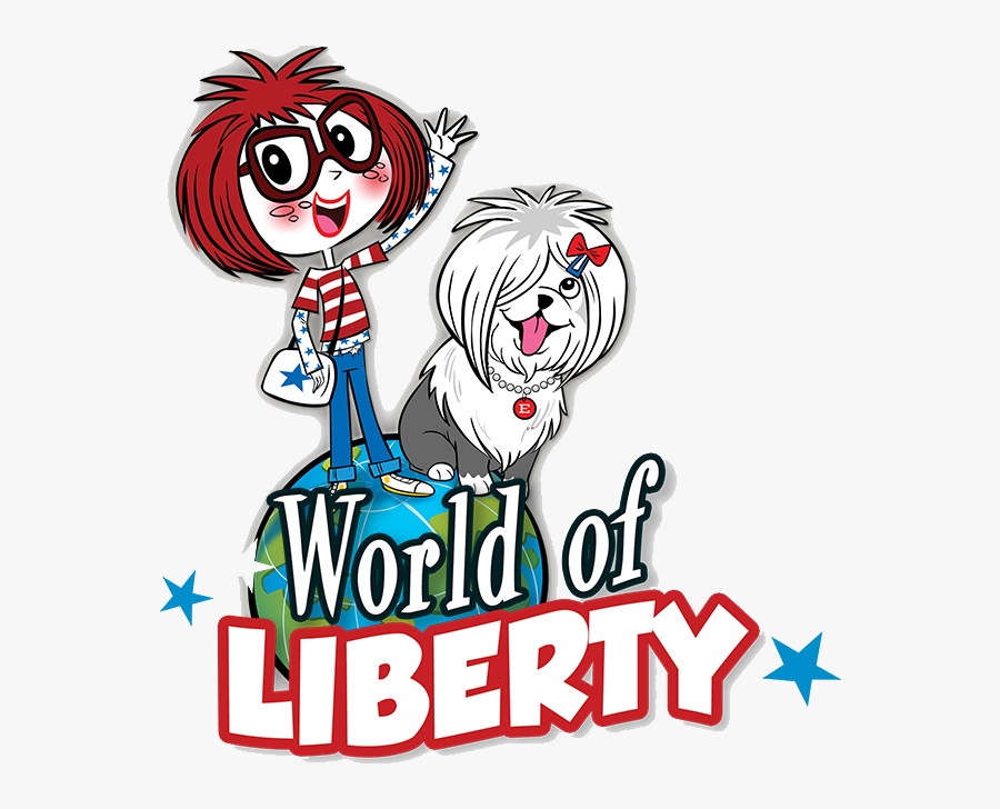 World Of Liberty Logo - Cartoon, Transparent Clipart