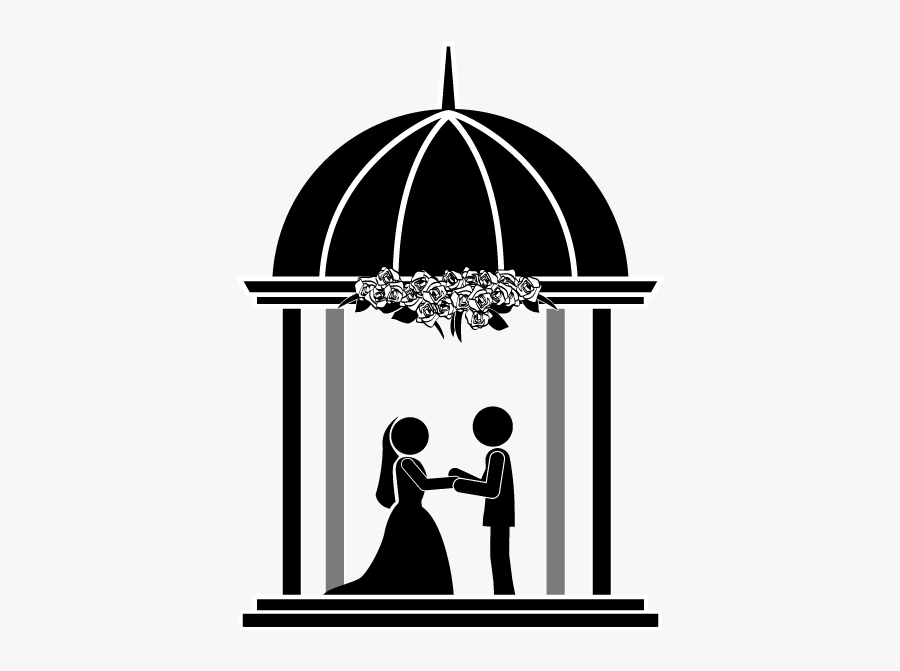 Swear Love Couple Wedding - Wedding Hall Logo Png, Transparent Clipart