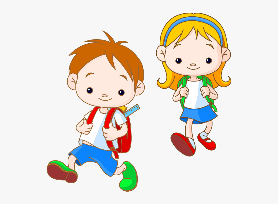 Children Cartoon Boat Jeremyeaton Co - Going To School Png, Transparent Clipart