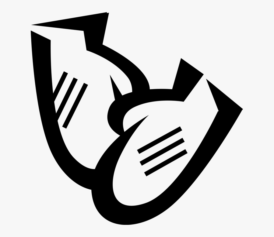 Vector Illustration Of Winter Mitts Or Mittens Keep - Emblem, Transparent Clipart