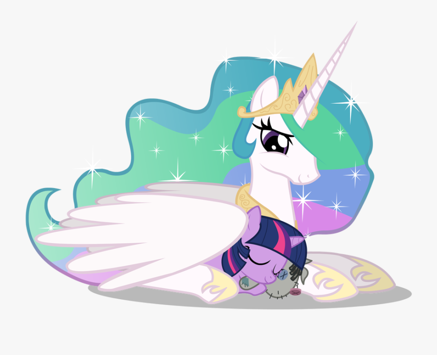 Nap Time By Flufflepuff - Princess Celestia, Transparent Clipart