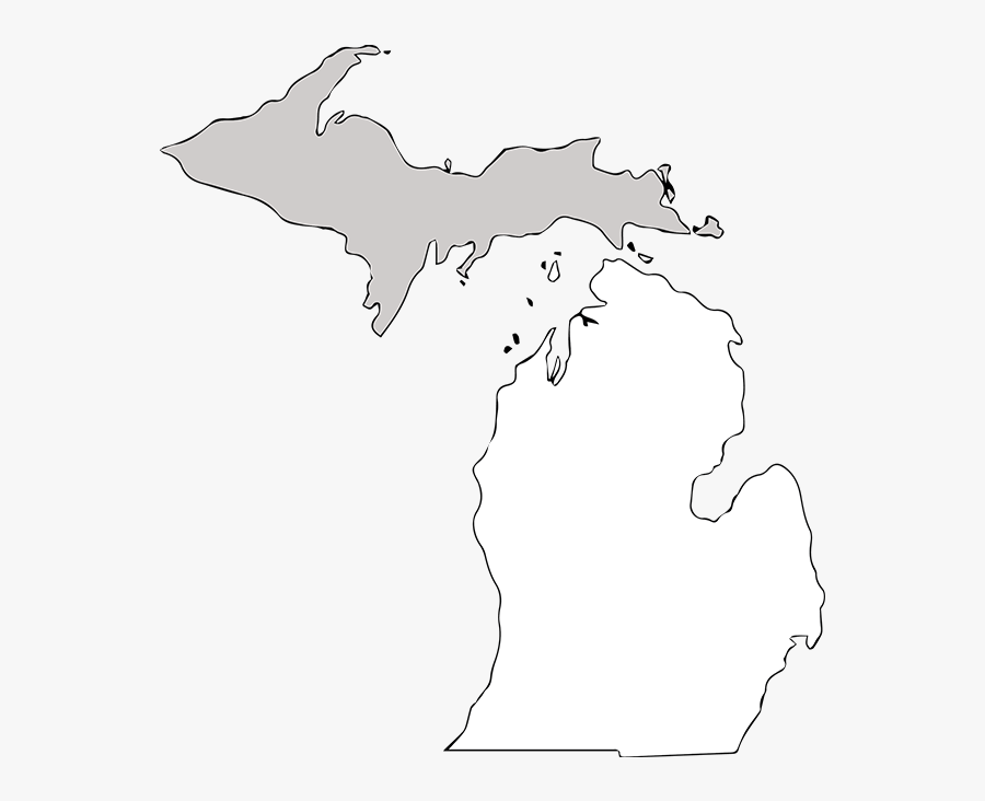 Michigan Product Support Territories - Michigan Mitten And Up, Transparent Clipart