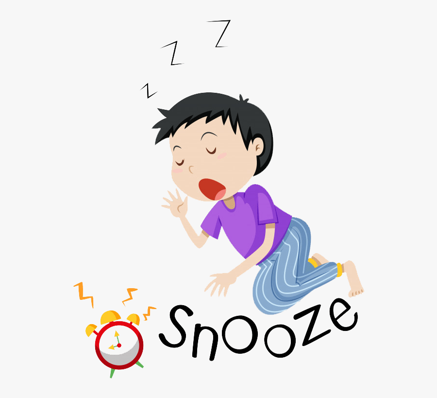 Banner Stock How I Cure Insomnia - Clip Art Of Snoozing, Transparent Clipart
