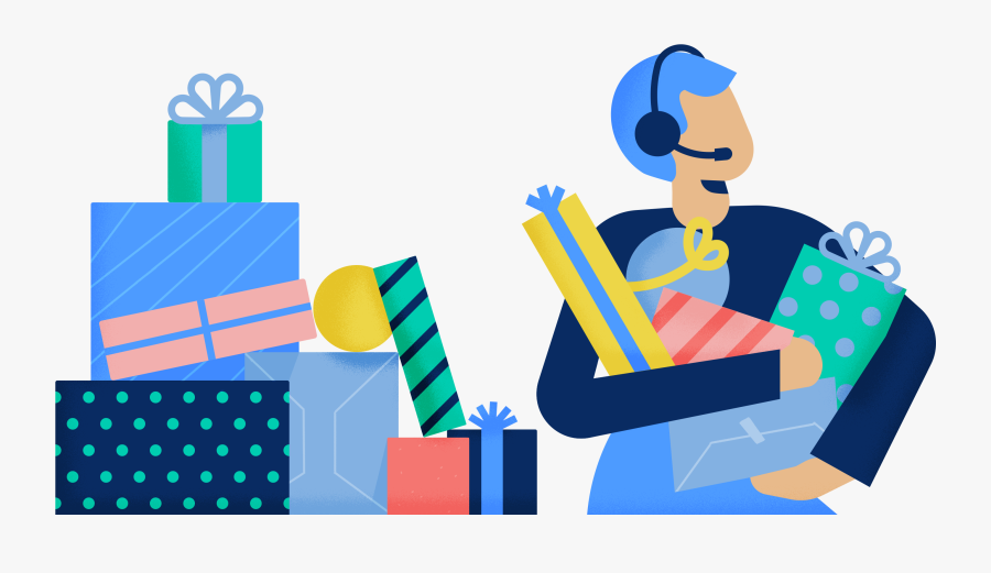 Ecommerce Customer Service, Transparent Clipart